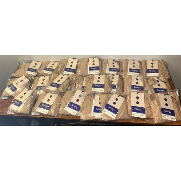 Speax by Thinx Women's beige hi-waist Absorbent Underwear Size XL, 24 Packs NEW - Picture 1 of 15
